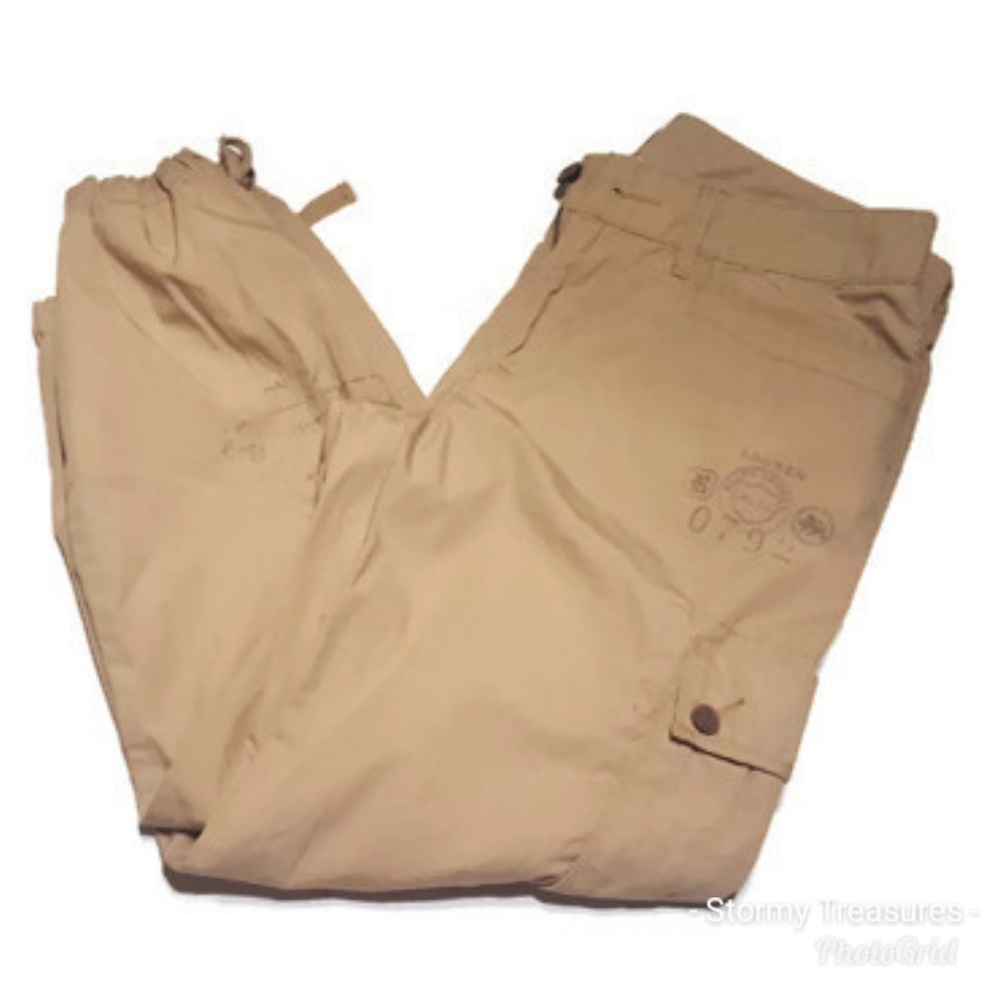 Lauren Jean Co Khaki Cargo Pants